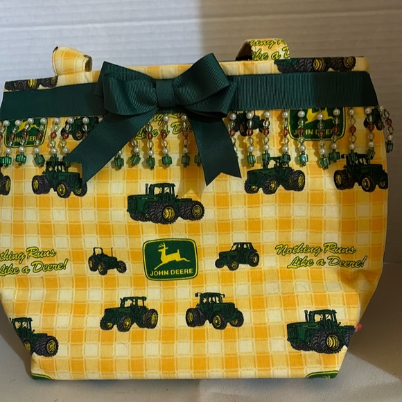 John Deere bag yellow and green - Picture 1 of 12